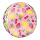 image 1 of Sweet Summer Fruity Mix Orbz Foil Helium Balloon 38cm / 15 in Multi