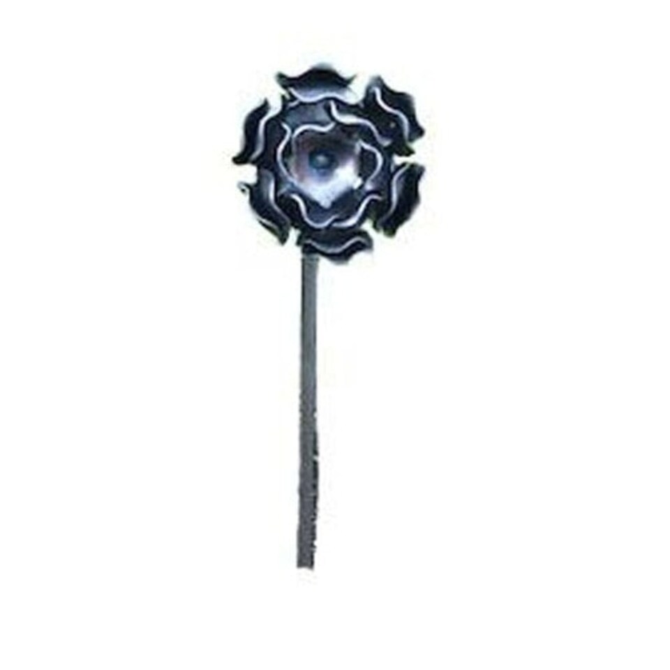 image 1 of Rose Plant Pin 5Ft (Bare Metal/Natural Rust) (Pack of 3) - Steel - H152.4 cm