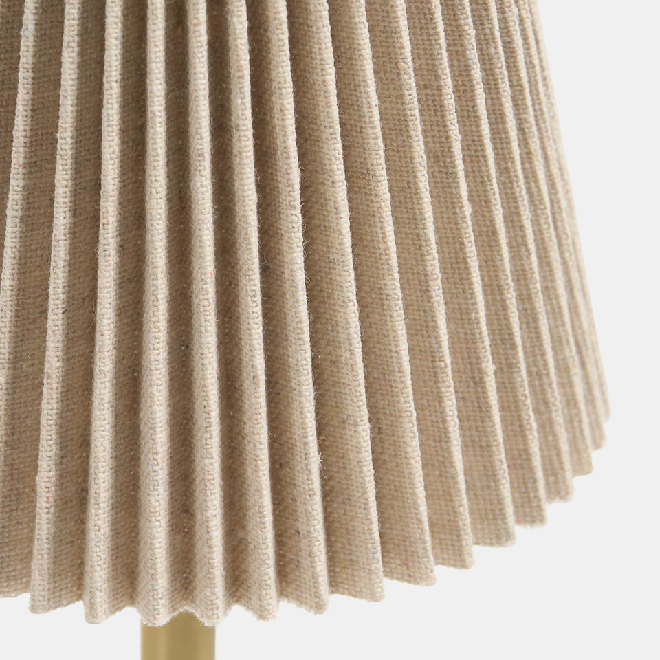image 1 of OHS Pleated Bedside Lamp LED Rechargeable Cordless Night Light