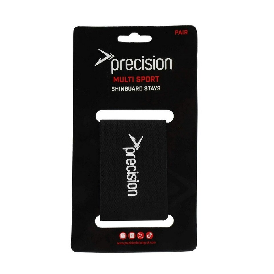 image 1 of Precision Shin Guard Stays (Pack Of 2) - Black - One Size