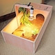 image 3 of Actiaspet - Wooden Reptile House with Run and Lamp Arm | 820 x 410 x 200 mm