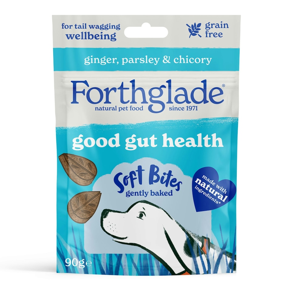 image 1 of Parsley, Ginger & Chicory Digestive Soft Bite Dog Treats (8x90g)