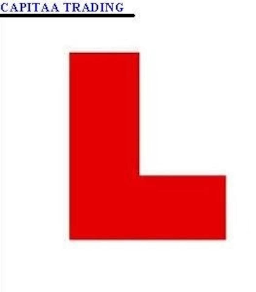 image 1 of Car Essentials L Plates Magnetic (1 Pair)