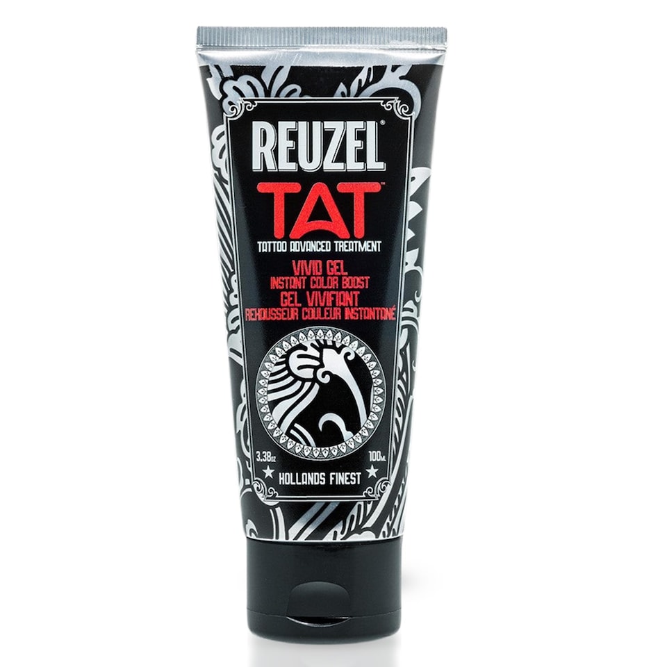 image 1 of Reuzel Vivid Gel Tattoo Moisturizer Keeps Skin Smooth and Hydrated Helps Reduce Color Fading Suitable for Morning or Evening Use Vegan Formula Sulfate and Paraben Free 100 ml