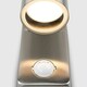 image 3 of ValueLights Pair Of Silver Up Down Outdoor PIR Motion Sensor Outdoor Wall Lights