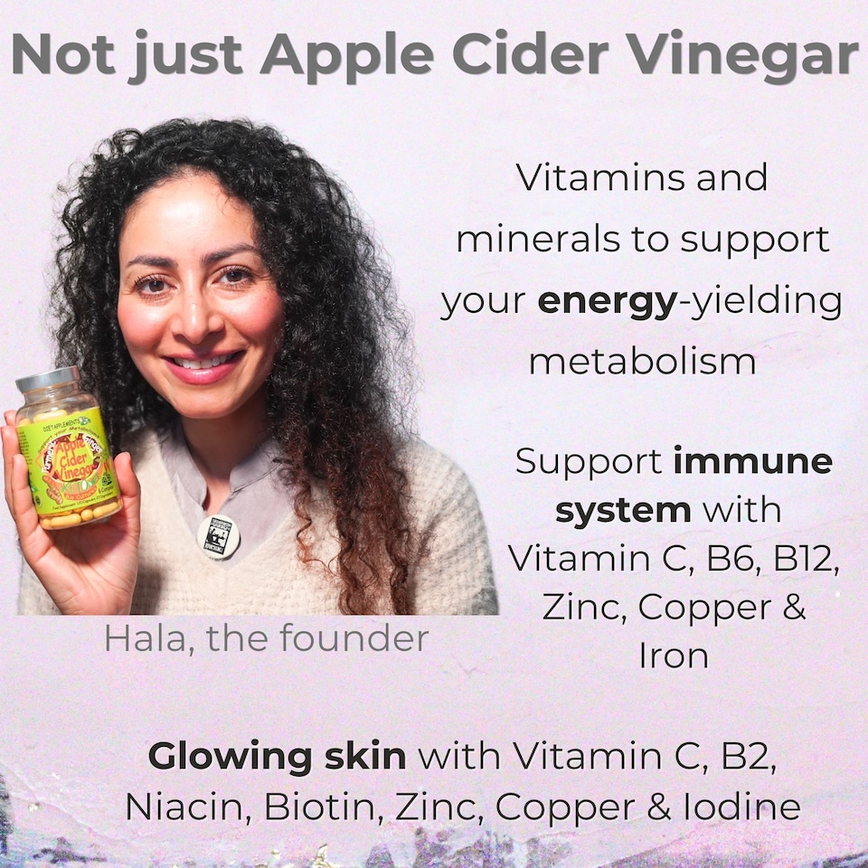 image 1 of Dietapplements Apple Cider Vinegar with the Mother, Vitamins, Minerals Complex