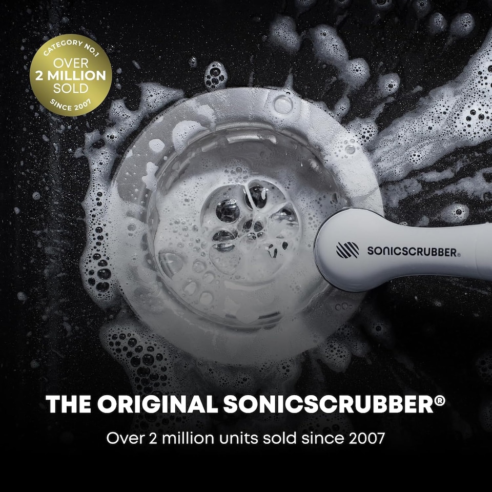 image 1 of SonicScrubber Household Electrical Brush Cleaning System