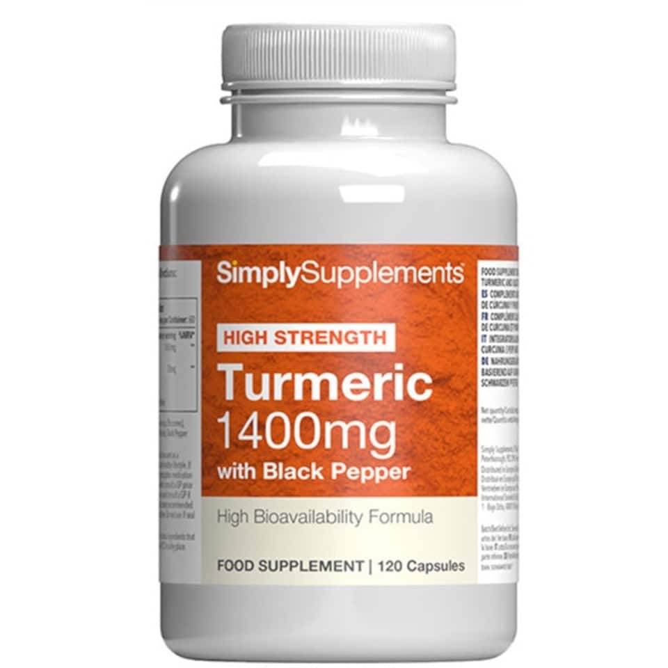 image 1 of Turmeric 1400mg with Black Pepper - 120 Capsules