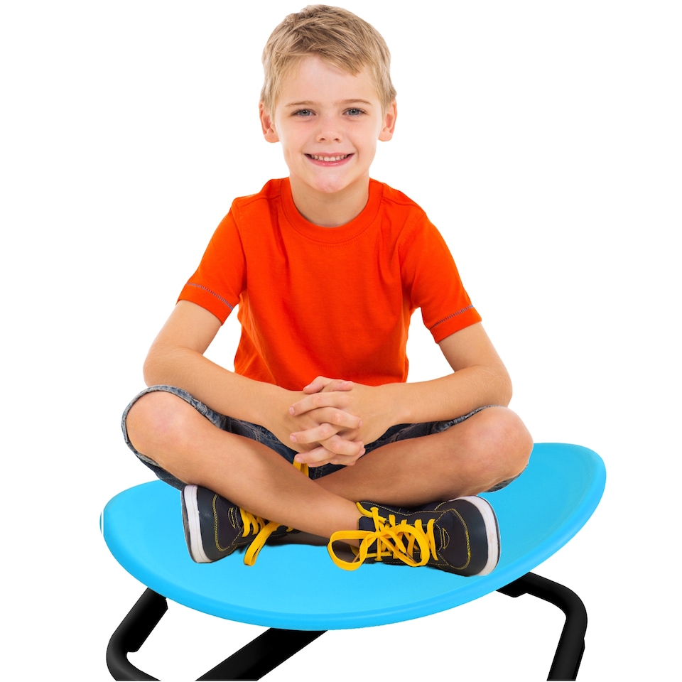 image 1 of Sensory Spinning Chair For Autism, ADHD & Sensory Needs. Swivel Spin Chair For Indoor, Outdoor Or Sensory Room