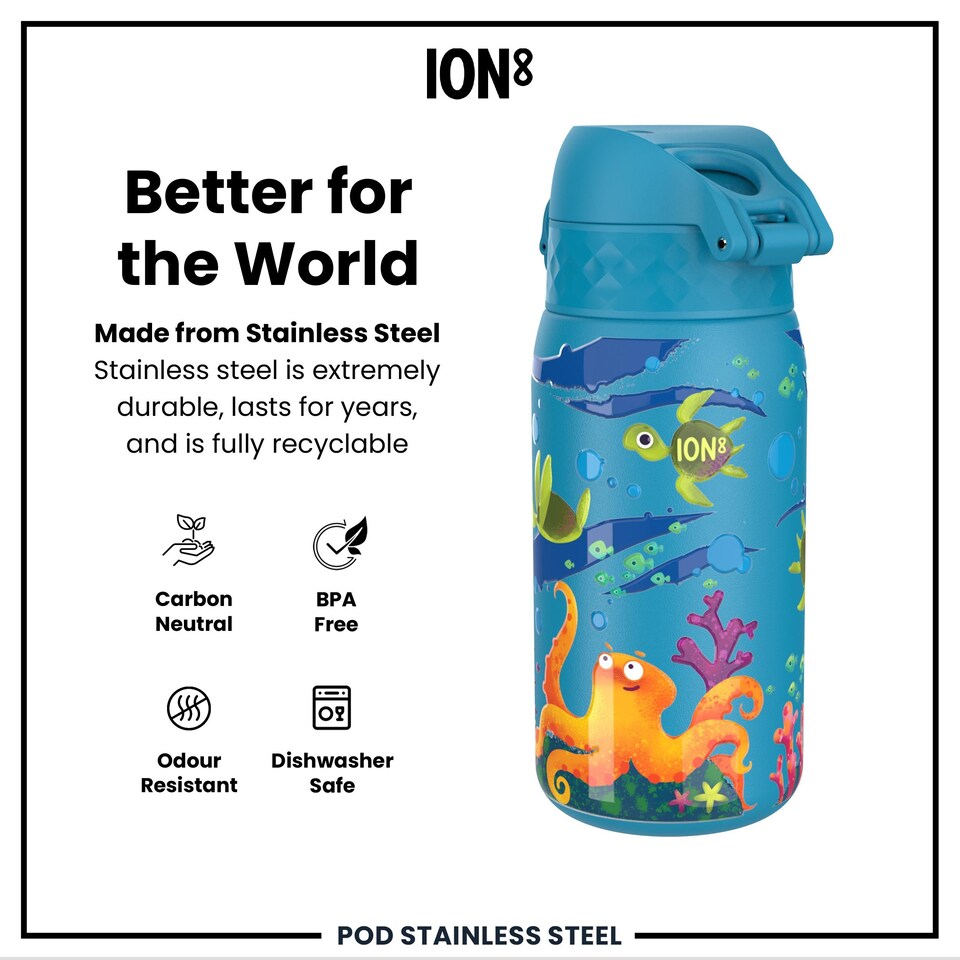 image 1 of Leak Proof Water Bottle, Vacuum Insulated, 320ml (11oz)