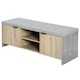 image 8 of HOMCOM Wooden TV Stand Cabinet Home Furniture Entertainment Unit Storage Shelves
