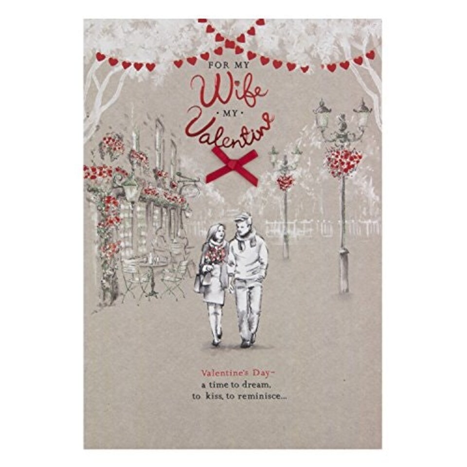image 1 of Hallmark Valentine's Day Card For Wife 'A Time To Dream' - Medium