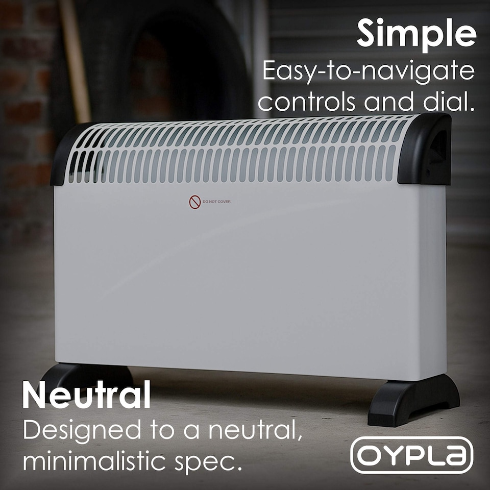 image 1 of 2 KW Free Standing Convector Heater