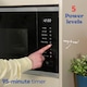 image 5 of Russell Hobbs RHBM2002SS Integrated Microwave 20L 800W Stainless Steel Defrost Function