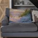 image 2 of Sunset at the Baltic Sea Beach Designer Blanket | Multi