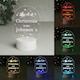 image 5 of Personalised Free Text Christmas LED Light