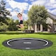 image 2 of 8ft 2" Salta Black Royal Baseground Round Trampoline