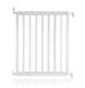image 2 of Safetots Top of The Stairs Screw Fitted Stair Gate, White Wooden, 63.5cm - 105.5cm, Wood Baby Gate, Stylish Safety Gate | White | 1