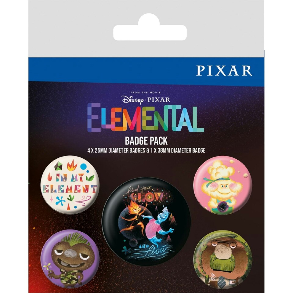 ELEMENTAL (PERIODIC FUN) BADGE PACK - ELEMENTAL N/A