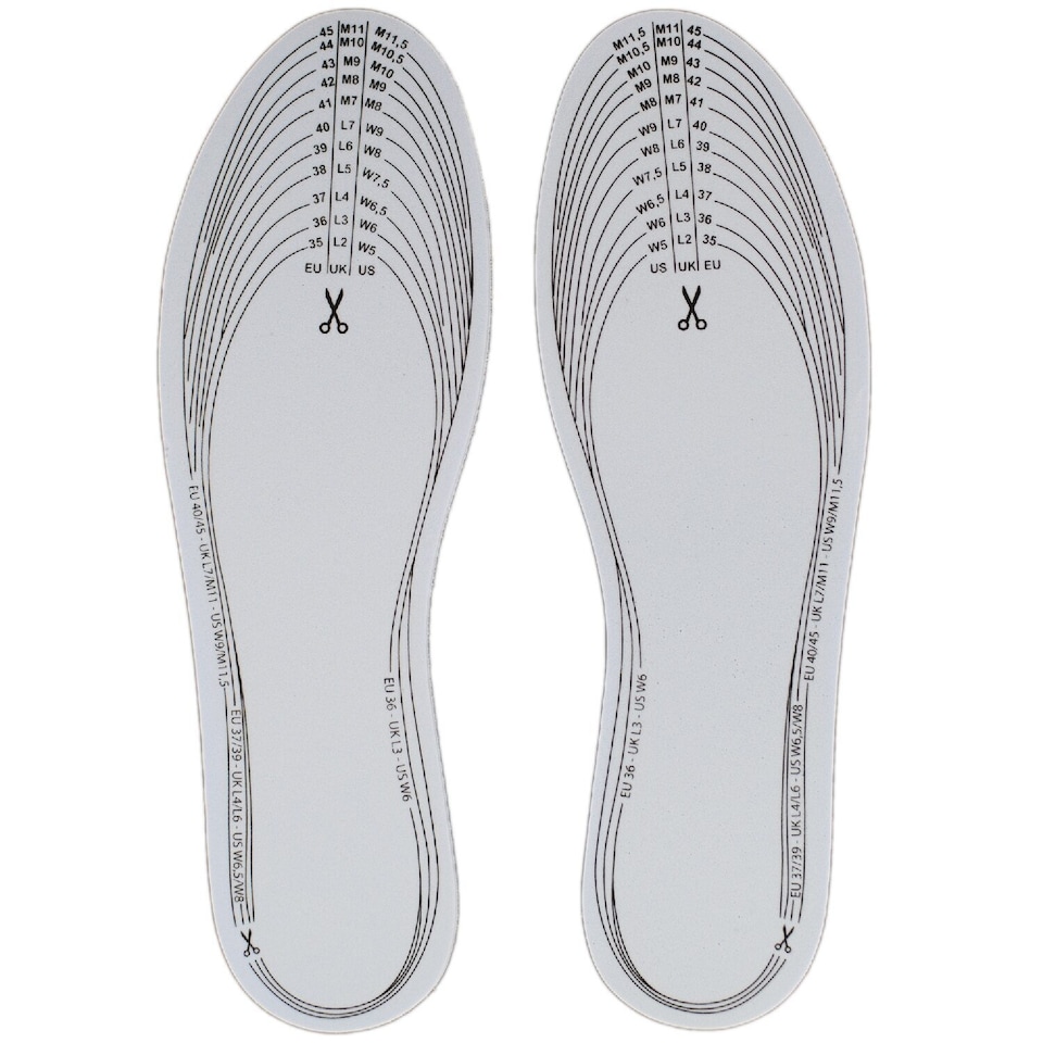 image 1 of Angelus Memory Foam Insoles - Cut to Size for Custom Comfort Support | Brown