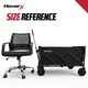 image 9 of MoverX 150L/150kg Folding Camping Trolley / Festival Wagon