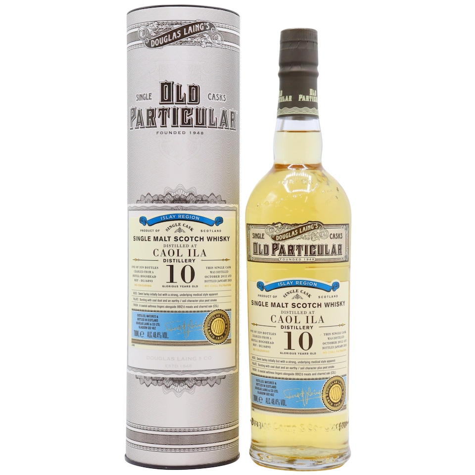 Caol Ila - Old Particular Single Cask No. 16893 2012 10 year old Whisky
