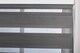 image 5 of Day and Night Zebra Roller Blind 240cm Wide x 210cm Long | Grey | Dark Grey