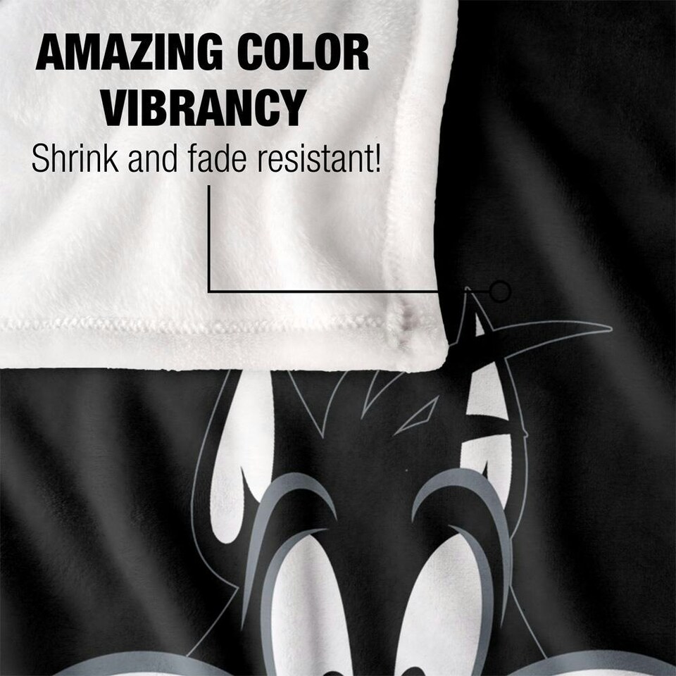 image 1 of Looney Tunes Sylvester Blanket - Multicoloured - One Size
