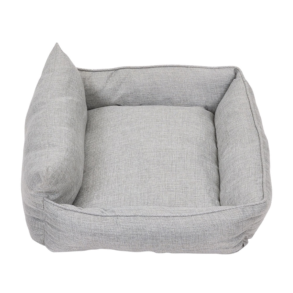 image 1 of Living and Home Cozy Sofa-Style Pet Bed — Soft, Supportive & Stylish | Grey | One Size