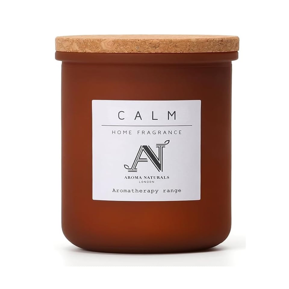 image 1 of Aroma Naturals Aromatherapy Range 240g Calm Scented Candle