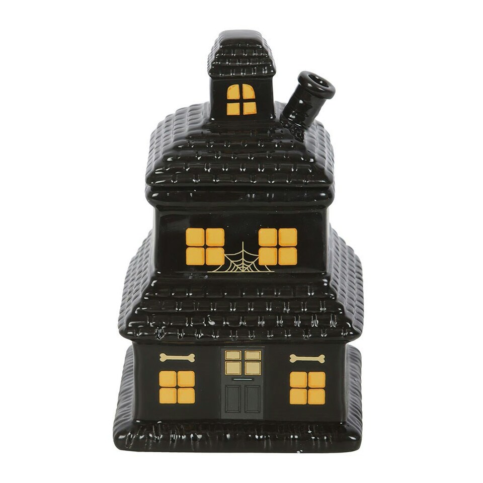Something Different Haunted House Oil Burner - Black - One Size (UTSD10140)