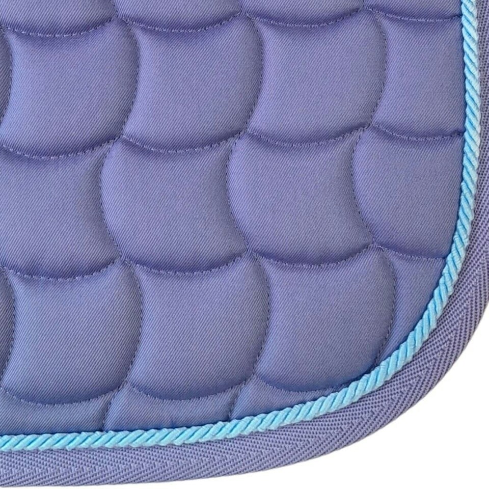 image 1 of Gallop Equestrian Dressage Saddle Pad Purple | Size: Full
Colour: Purple