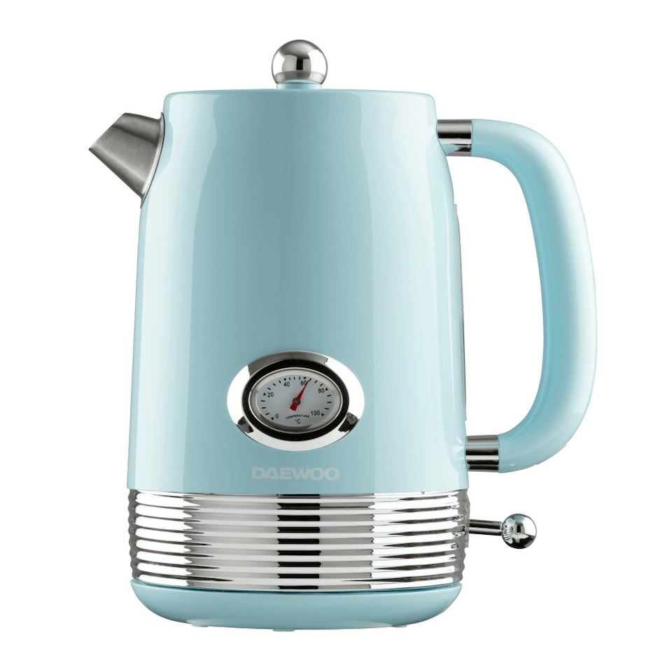image 1 of Denver Retro Kettle & 4-Slice Toaster Set 1.5L 3000W Blue | Sky Blue | 4-slice
