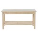 image 2 of Centre Table DKD Home Decor 90 x 50 x 46 cm Natural Aluminium MDF Wood N/A