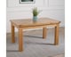 image 4 of Richmond 140-220cm Oak Extending Dining Table and 8 Harvard Chairs | Brown | Brown