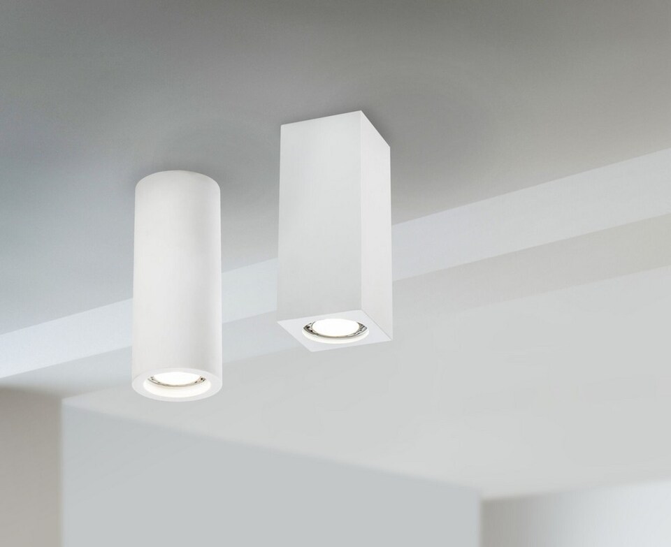 image 1 of Alfa Surface Mounted Ceiling Downlight White, 1 Light, GU10
