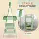 image 6 of AIYAPLAY Art Easel for Kids with Paper Roll, 3 in 1 Kids Easel Double-Sided Magnetic Whiteboard and Chalkboard with Storage Baskets, for Children 3-6 Years Green