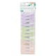 image 2 of JVL Grey Peg Basket with 48 Soft Touch Flower Clothes Pegs, Assorted Colours