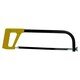 image 1 of 12" 10" 300mm Hacksaw Frame & 24 TPI Blade High Vis Hack Saw Metal Cutter