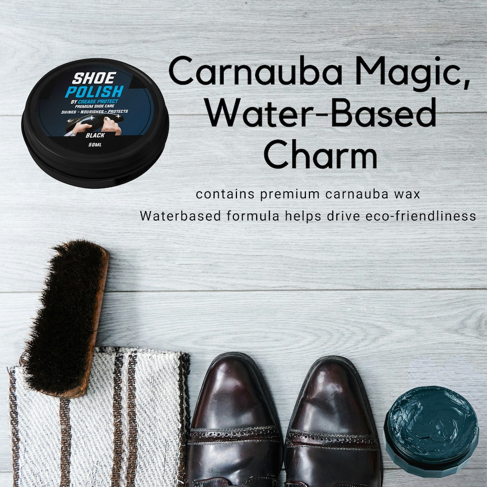 image 1 of Shoe Polish - Premium Leather Polish - Black