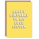 image 1 of My Soul Sincere Woman Her Birthday Card