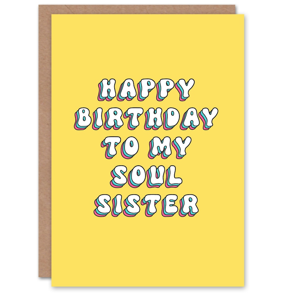 image 1 of My Soul Sincere Woman Her Birthday Card
