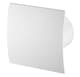 image 1 of 125mm Humidity Sensor Extractor Fan White ABS Front Panel ESCUDO Wall Ceiling Ventilation