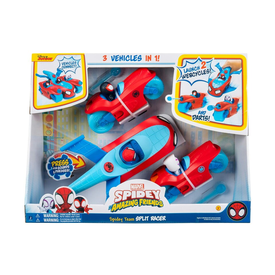 * Spidey - Split Racer Deluxe Feature Vehicle - ABGee