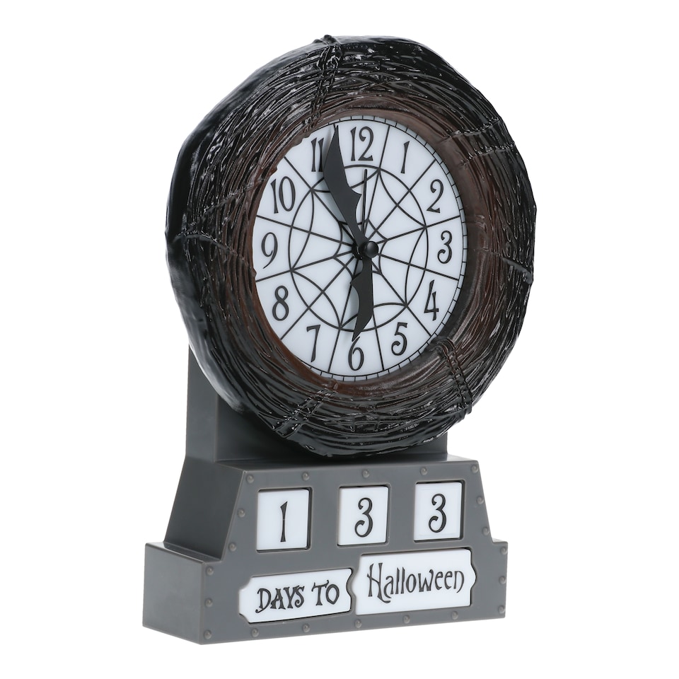image 1 of Nightmare Before Christmas Countdown Alarm Clock | Multi
