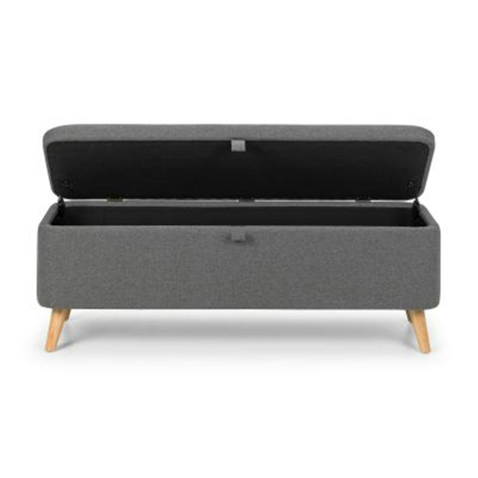 image 1 of Stilted Premium Smoky Grey Fabric Blanket Box