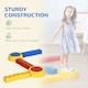 image 7 of Outsunny 5 PCS Kids Stepping Stones Balance Beam w Non-Slip Surface and Bottom