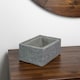 image 8 of JVL Chroma Set of 2 Rectangular Storage Baskets, Home Tidy Solution, Grey