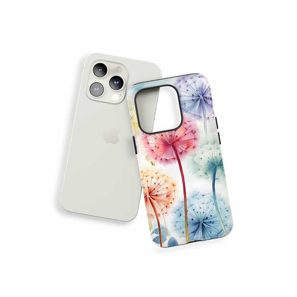 image 1 of Dandelion Dream Phone Case | Multi | iPhone 15 Pro
Tough | iPhone 15 Pro
Tough
