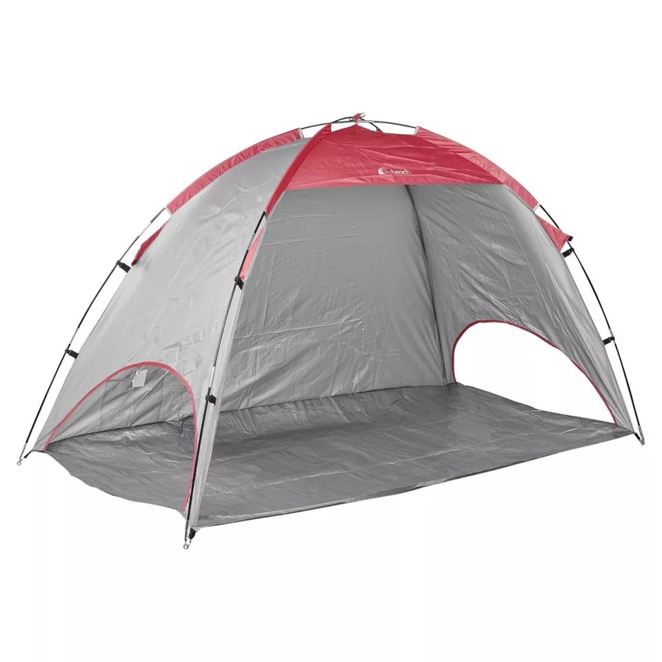 image 1 of Portable Red Beach Tent